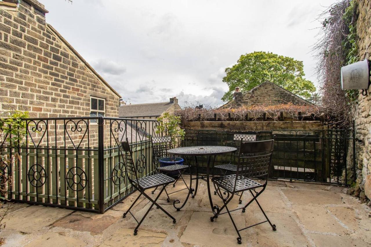 Ferienwohnung Delightful 2 Bed Flat In Old Mill-Private Garden Keighley Exterior foto