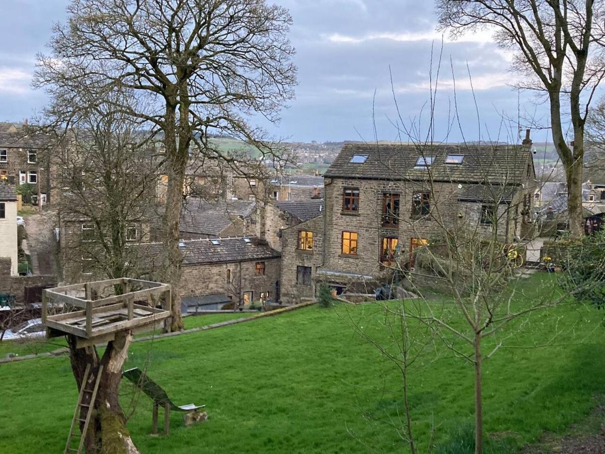 Ferienwohnung Delightful 2 Bed Flat In Old Mill-Private Garden Keighley Exterior foto